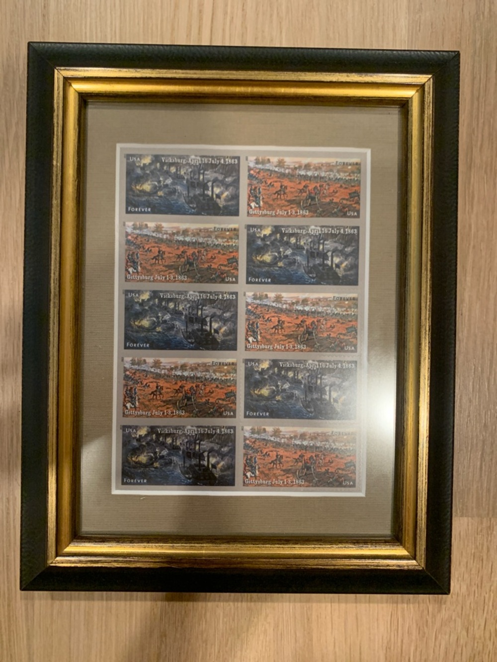 NEW Civil War 1863: Battle of Gettysburg and Battle of Vicksburg Forever Stamps